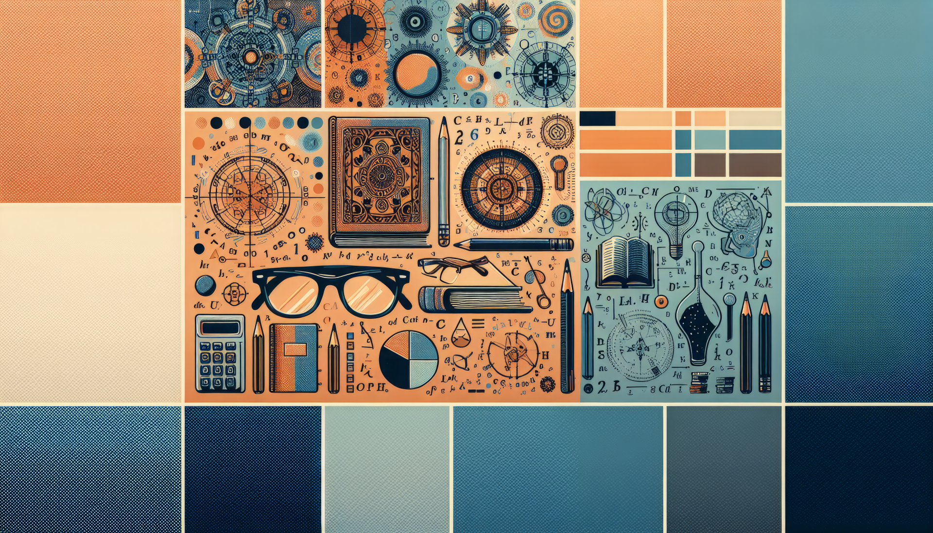 Winding road through a forest